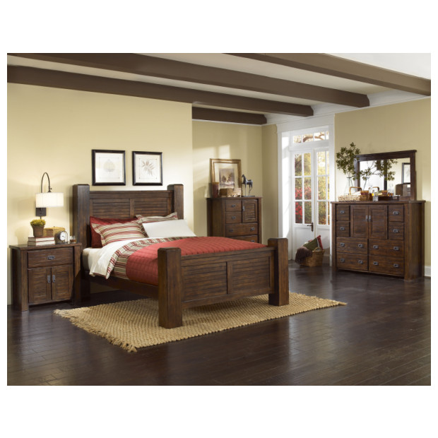 PROGRESSIVE FURNITURE TRESTLEWOOD P611 KBDMN
