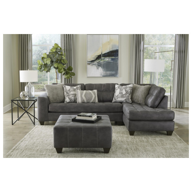 Albany Furniture 2127 CROW PEWTER SECT